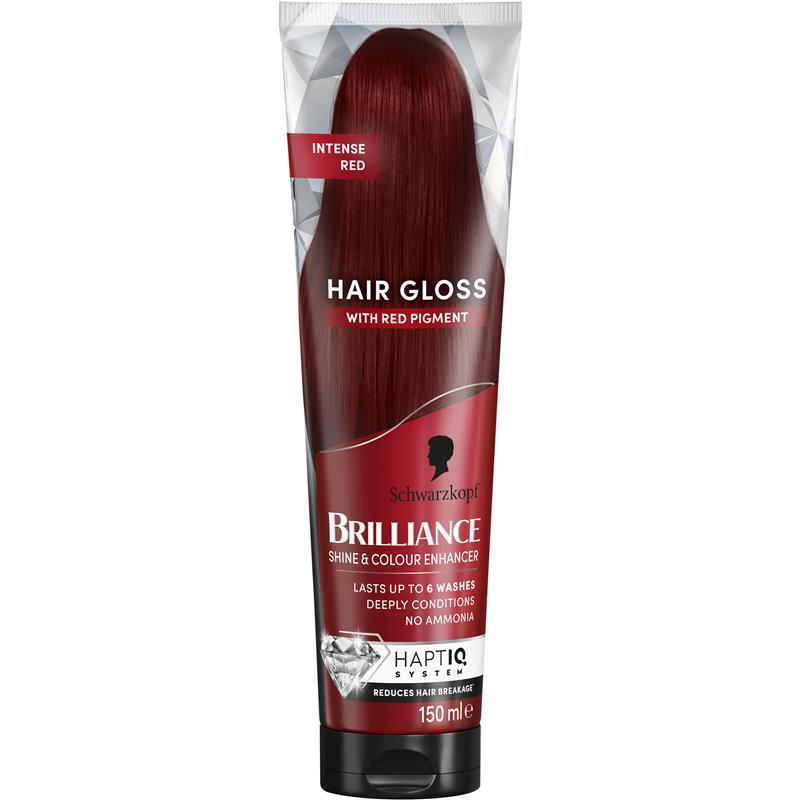 Schwarzkopf Brilliance Gloss Bonding Semi Permanent Mask Intense Red