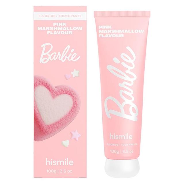 Buy Hismile Toothpaste Barbie Pink Marshmallow 100g online at Chemist ...