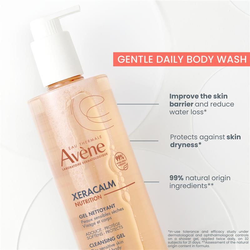 Avene Xeracalm Nutrition Cleansing Gel 750ml