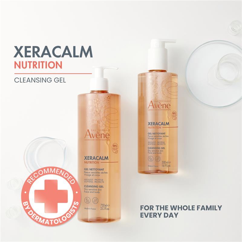 Avene Xeracalm Nutrition Cleansing Gel 750ml
