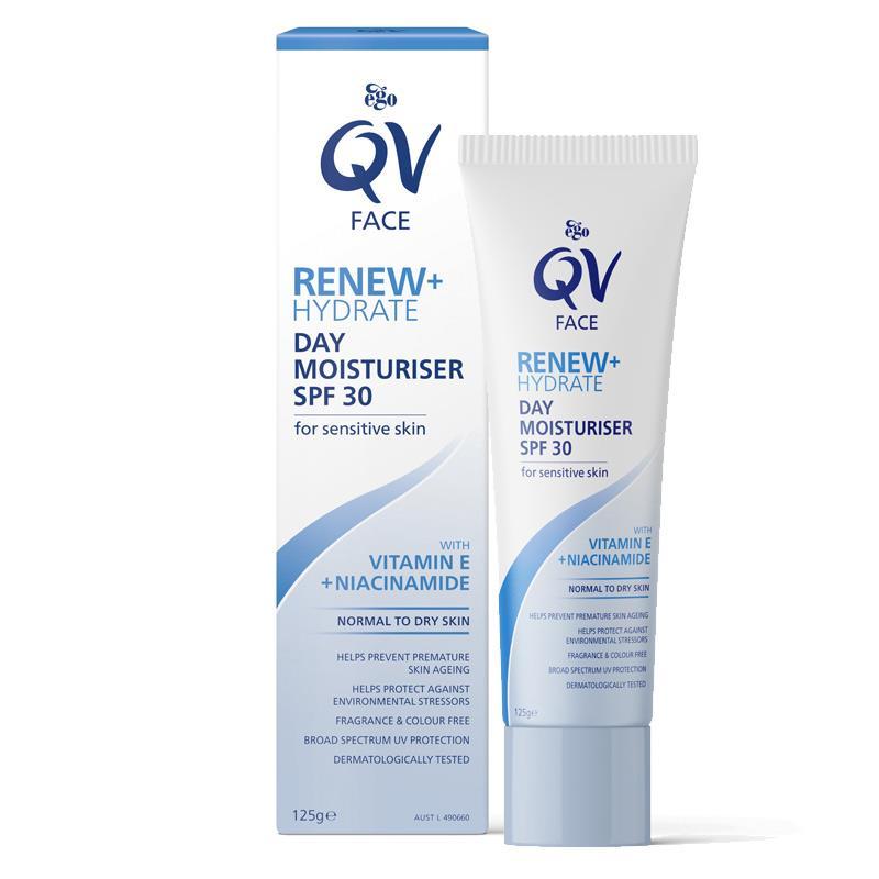 Ego QV Face Day Moisturiser SPF 30 125g