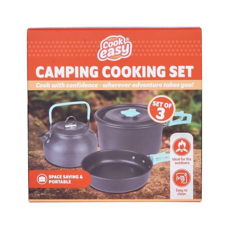 Cook Easy 3Pcs Camping Cooking Set 1Unit