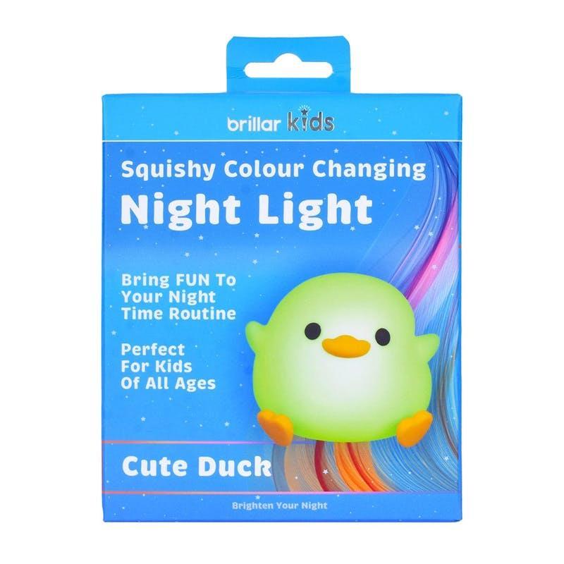 Brillar Squishy Cute Duck Night Light 1Unit