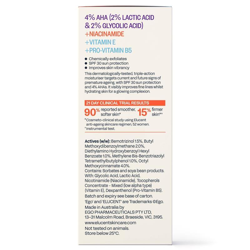 Elucent Age Defying Day Moisturiser SPF 30 75g