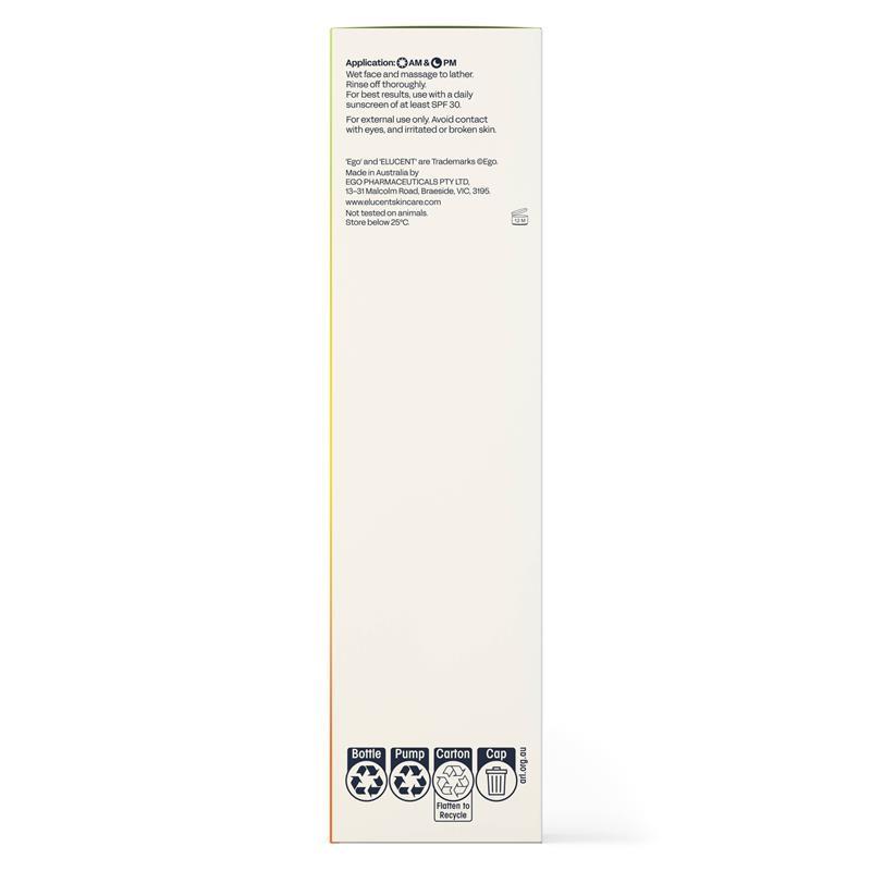 Elucent Bright + Balanced Gel Cleanser 150g