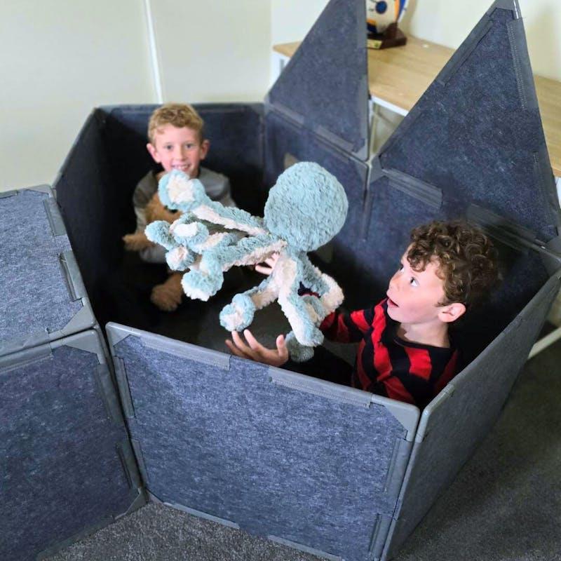 The Sensory Specialist Giant Magnetic Felt Tiles - STEM Kit 20pc