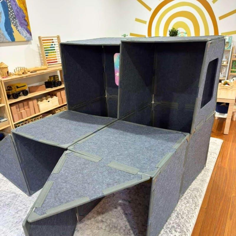 The Sensory Specialist Giant Magnetic Felt Tiles - STEM Kit 20pc