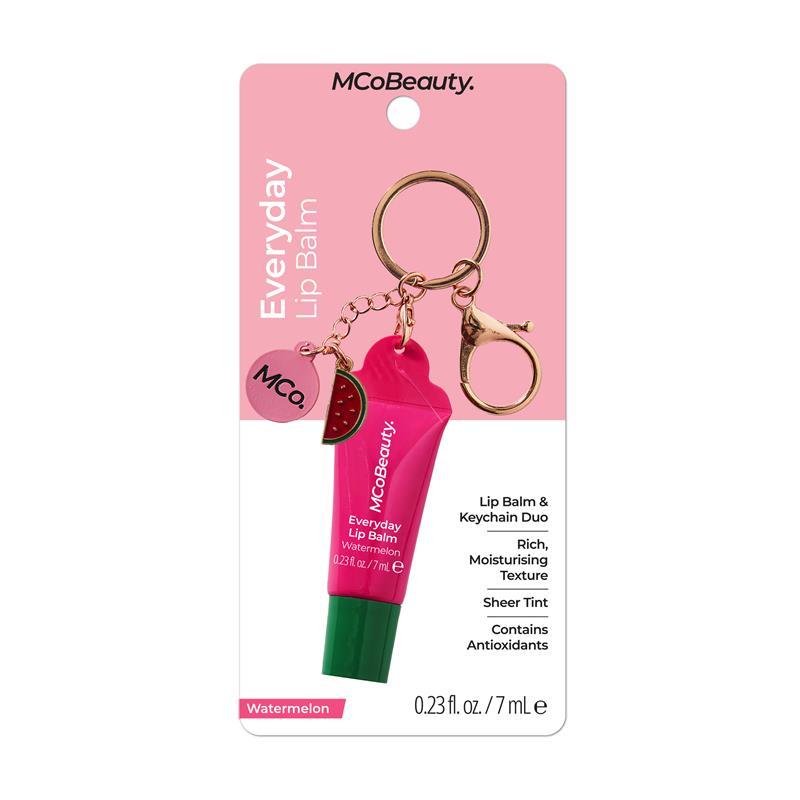 MCoBeauty Everyday Lip Balm with Keyring Watermelon