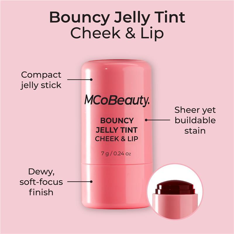MCoBeauty Bouncy Jelly Tint Cheek & Lip Red Pop