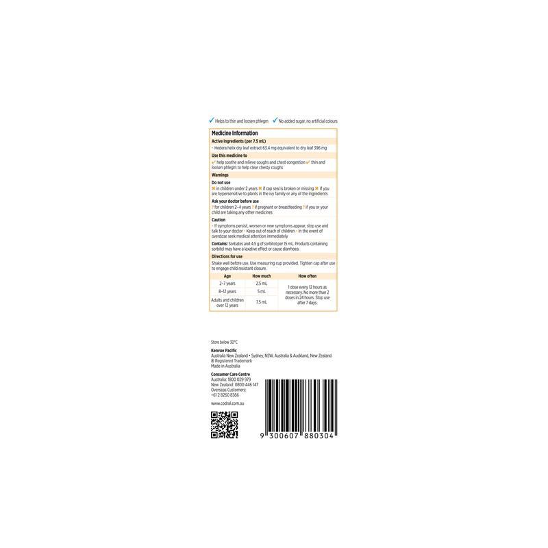 Codral Kids Chesty Cough 200mL
