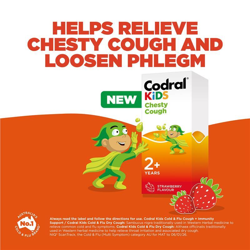 Codral Kids Chesty Cough 200mL