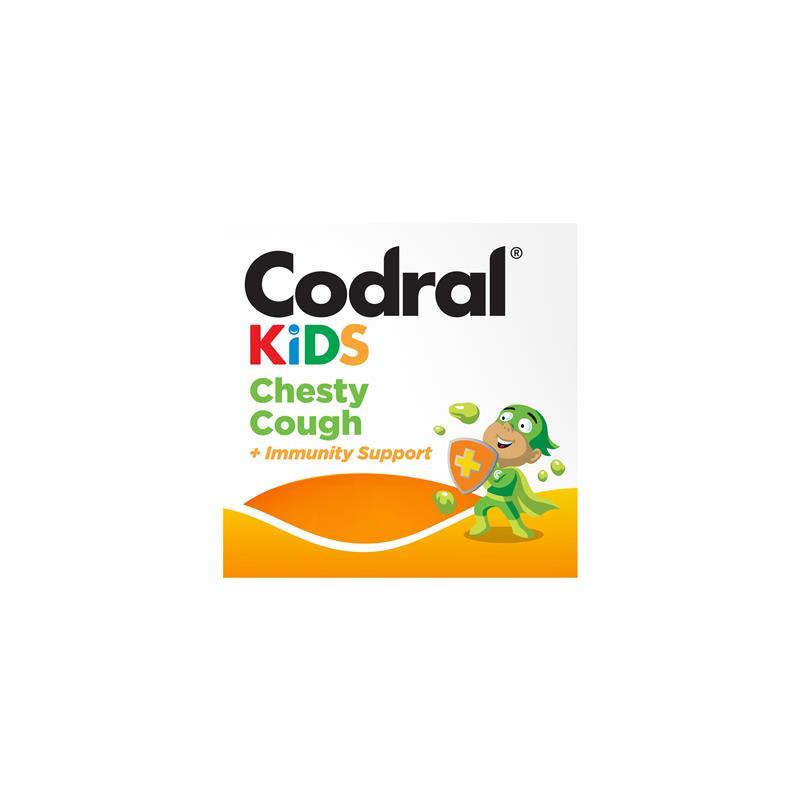 Codral Kids Cold & Flu Cough + Immunity Support 200mL