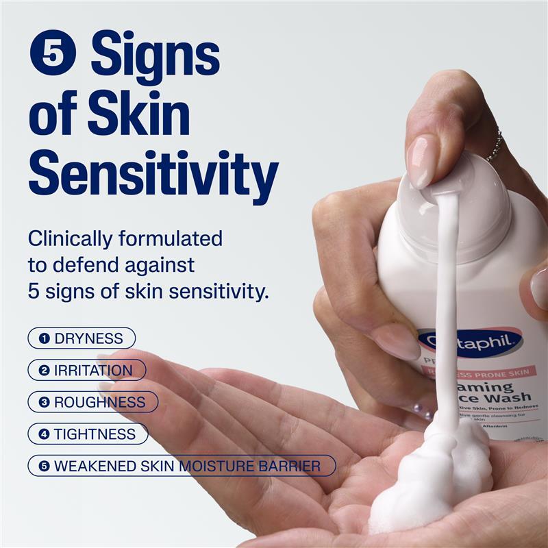 Cetaphil Pro Redness Prone Skin Foaming Face Wash 236ml