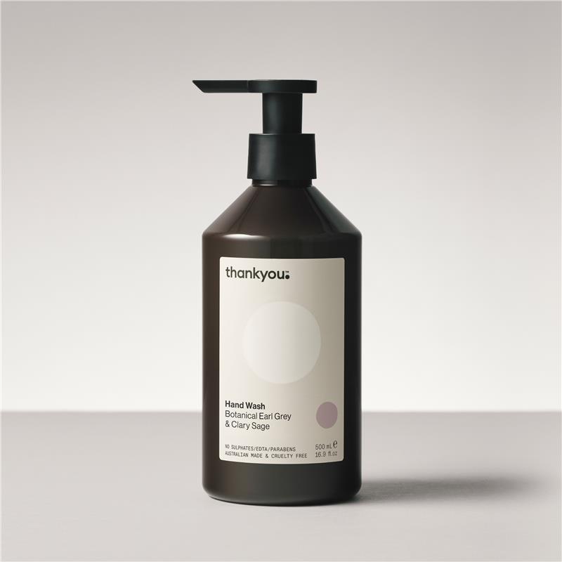 Thankyou Hand Wash Botanical Earl Grey & Clary Sage 500ml