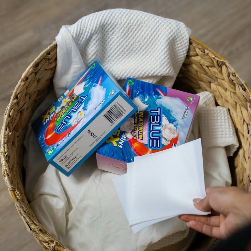 TBLUE Laundry Detergent Sheet Twin Pack Ocean 50 Loads