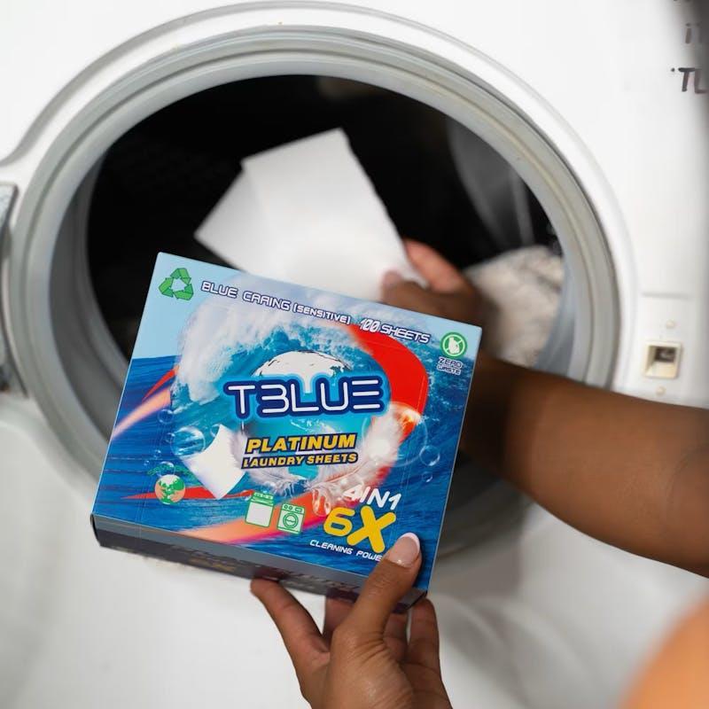 TBLUE Laundry Detergent Sheet Twin Pack Chanel 100 Loads