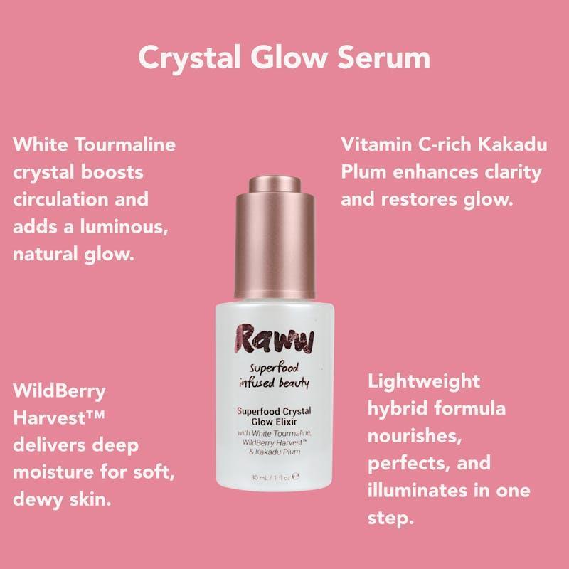 Raww Cosmetics Crystal Glow Serum 30ml