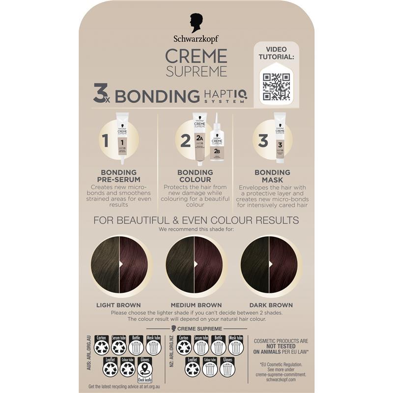 Schwarzkopf Creme Supreme Permanent Chocolate Violet 5-69