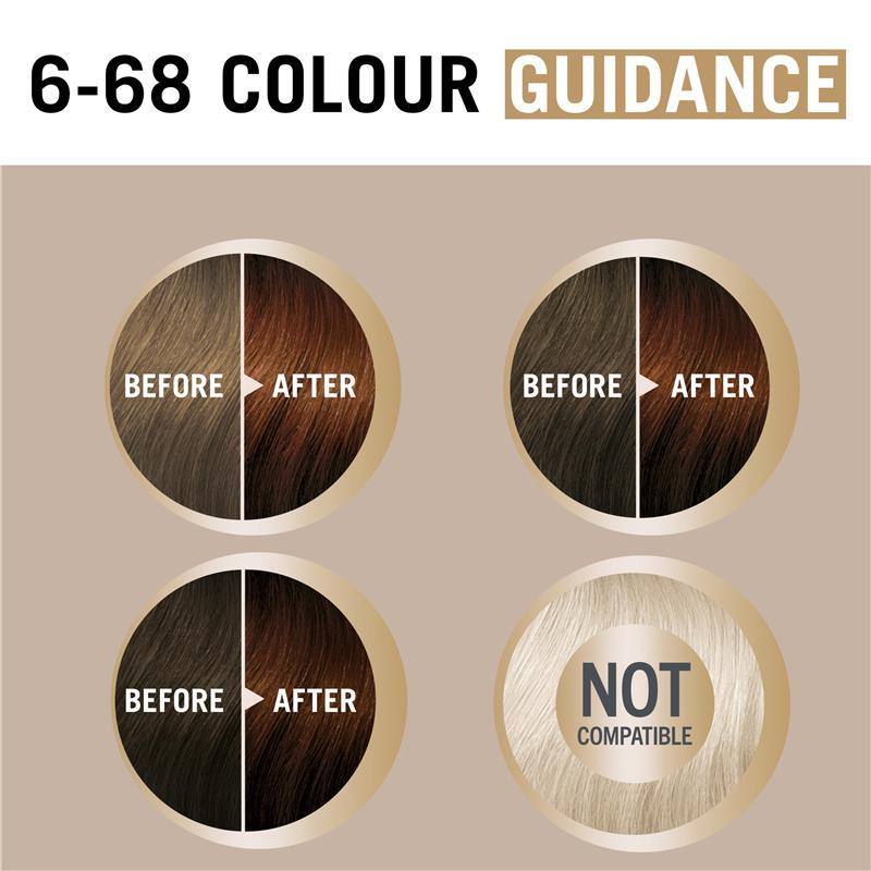 Schwarzkopf Creme Supreme Permanent Light Caramel Brown 6-68