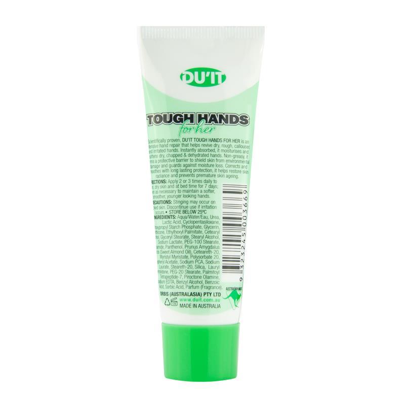 DUIT Tough Hands For Her Hand Cream Green Tea 75g