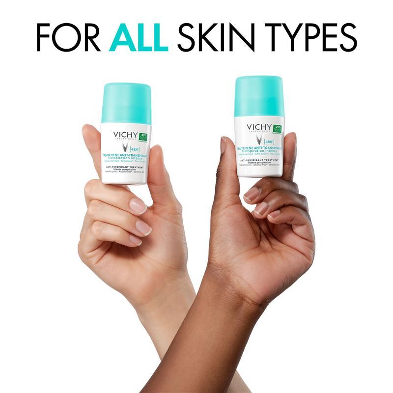 Vichy Antiperspirant Roll On 48hr Intense 50ml