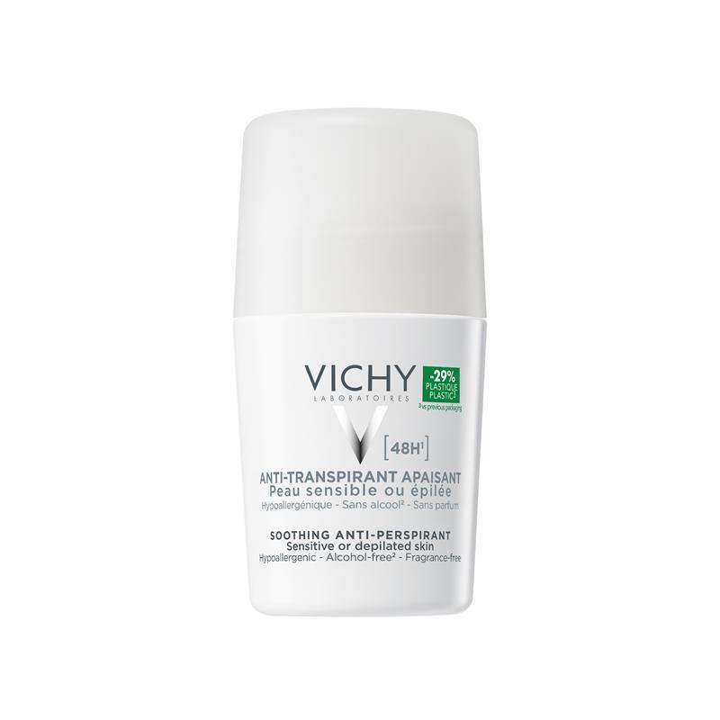Vichy Antiperspirant Roll On 48hr Soothing 50ml