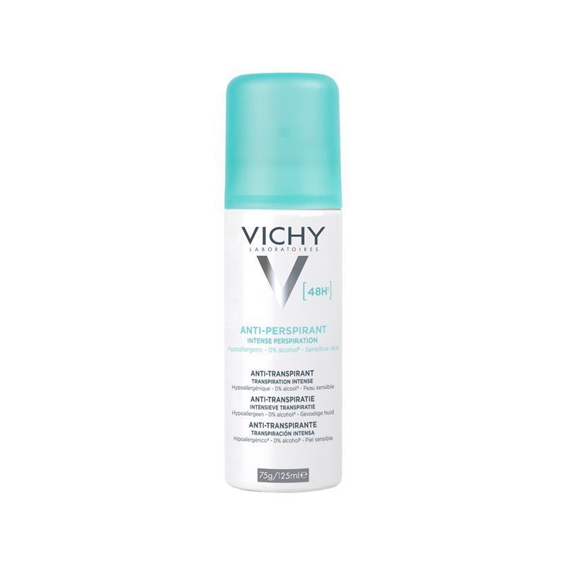Vichy Antiperspirant Spray 48hr Intense 125ml