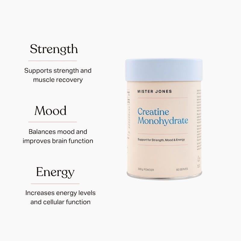 Mister Jones Creatine Monohydrate 3 Pack