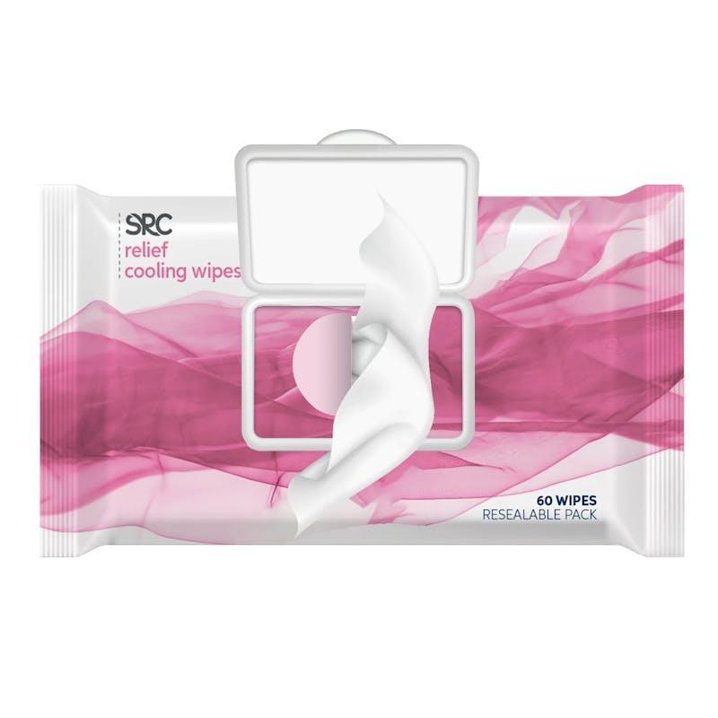SRC Relief Peri Care Witch Hazel Wipes Two Pack (120 Wipes) Pack