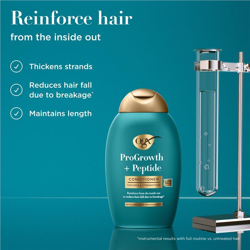OGX ProGrowth + Peptide Conditioner 385ml