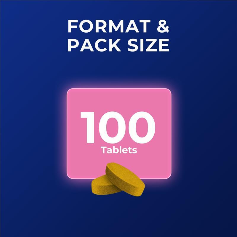 Ostelin Calcium & Vitamin D3 + Turmeric 100 Tablets