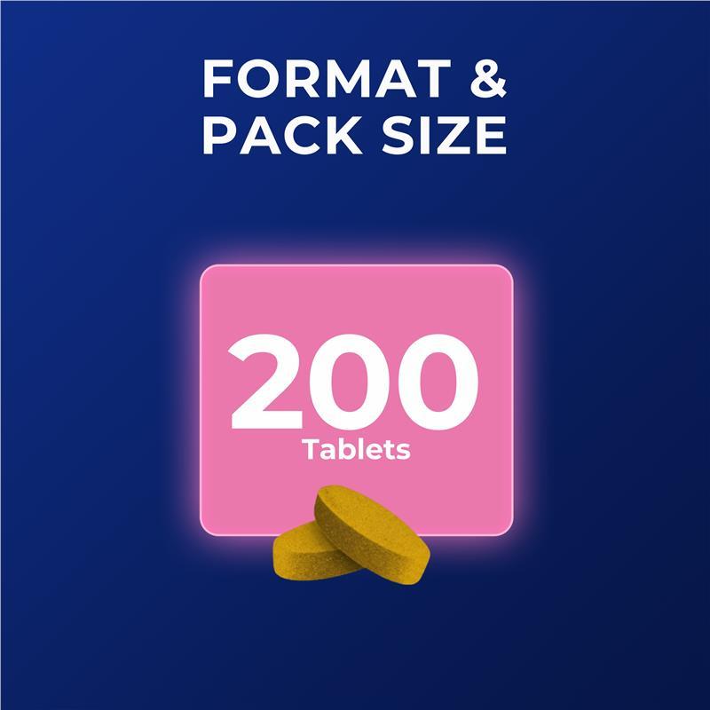 Ostelin Calcium & Vitamin D3 + Turmeric 200 Tablets Exclusive Size
