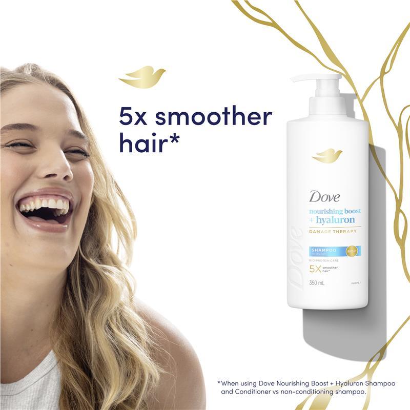 Dove Damage Therapy Nourishing Boost Shampoo 350ml