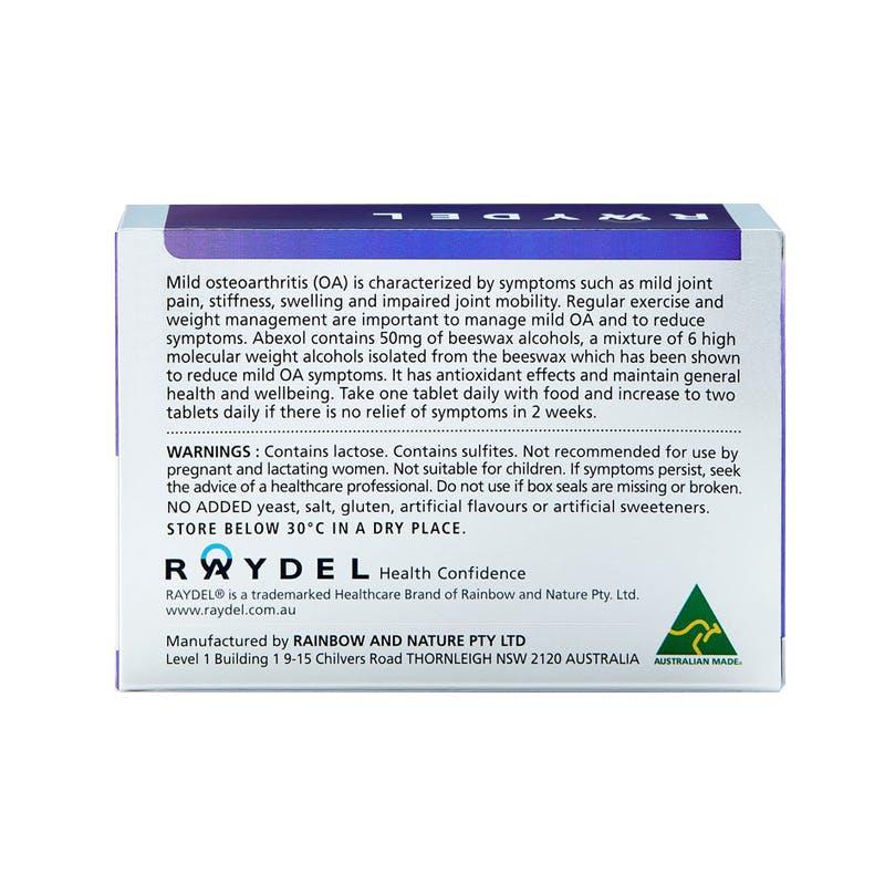 Raydel Abexol 50mg 30 Tablets 1 Pack