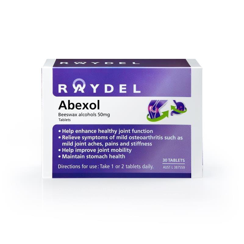 Raydel Abexol 50mg 30 Tablets 2 Pack