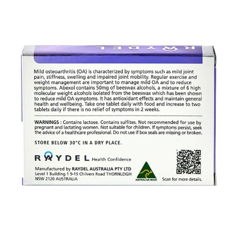 Raydel Abexol 50mg 30 Tablets 2 Pack