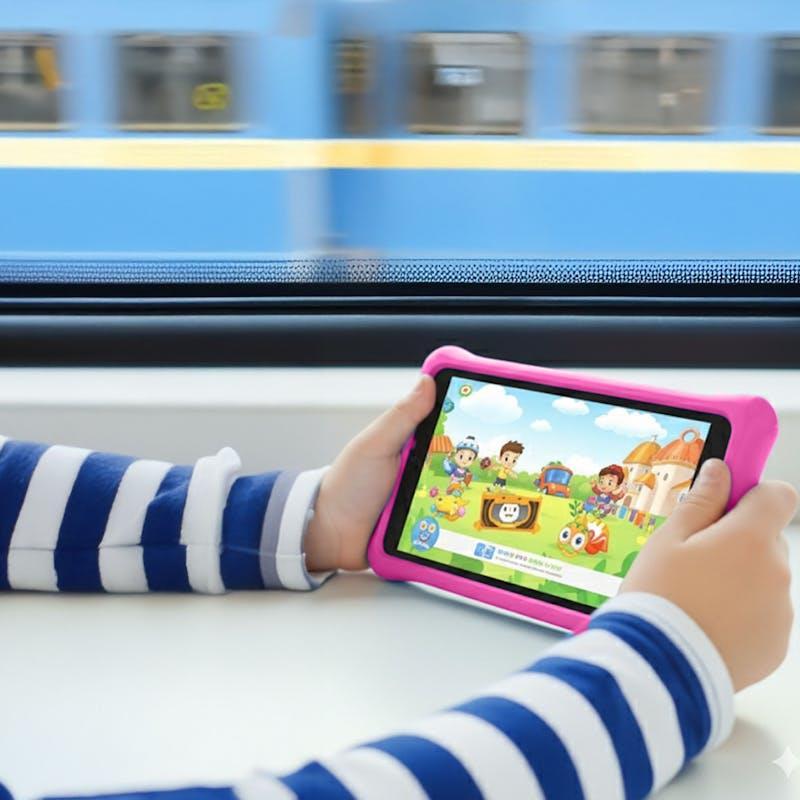 Laser 7-inch Tablet 4GB 64GB with Case Pink