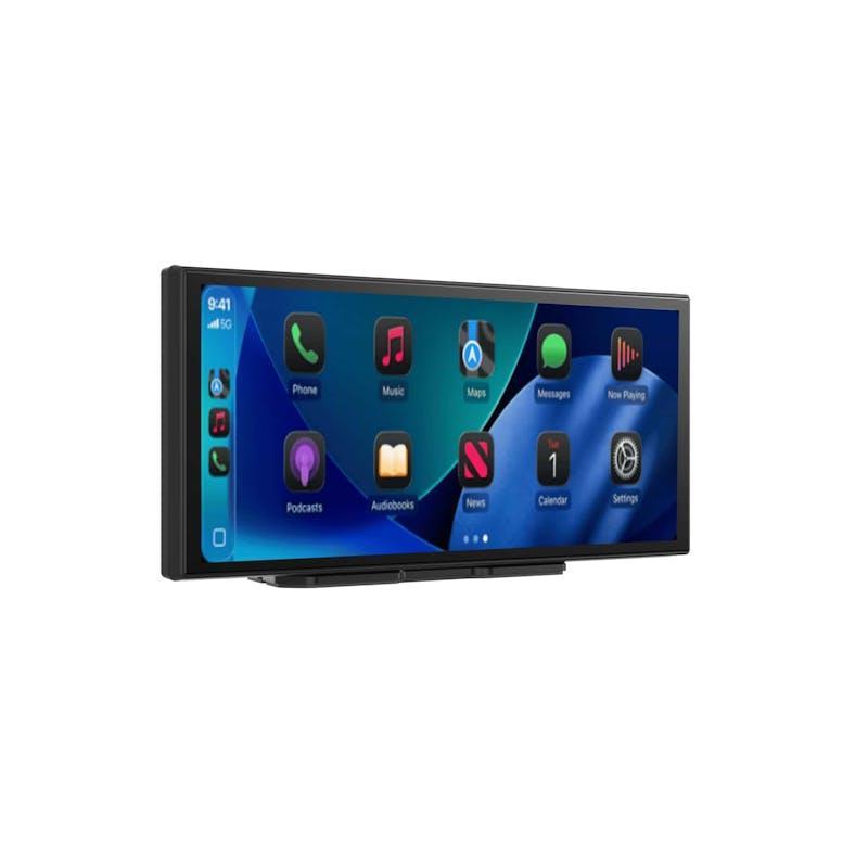 Laser 12-inch CarPlay Android Auto Dual Camera Black