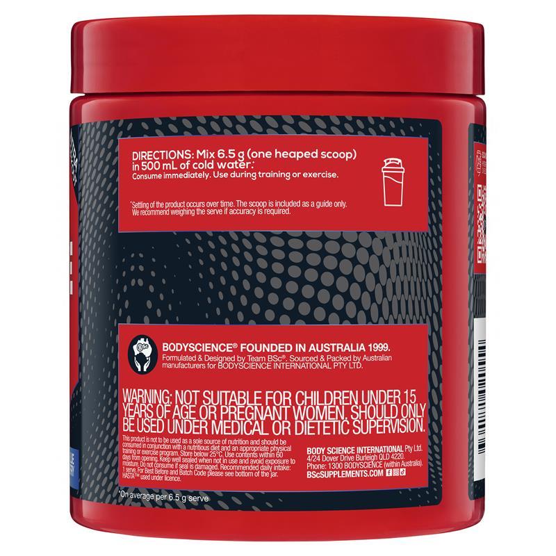 BSc Hydrate Salty Blue Raspberry 325g