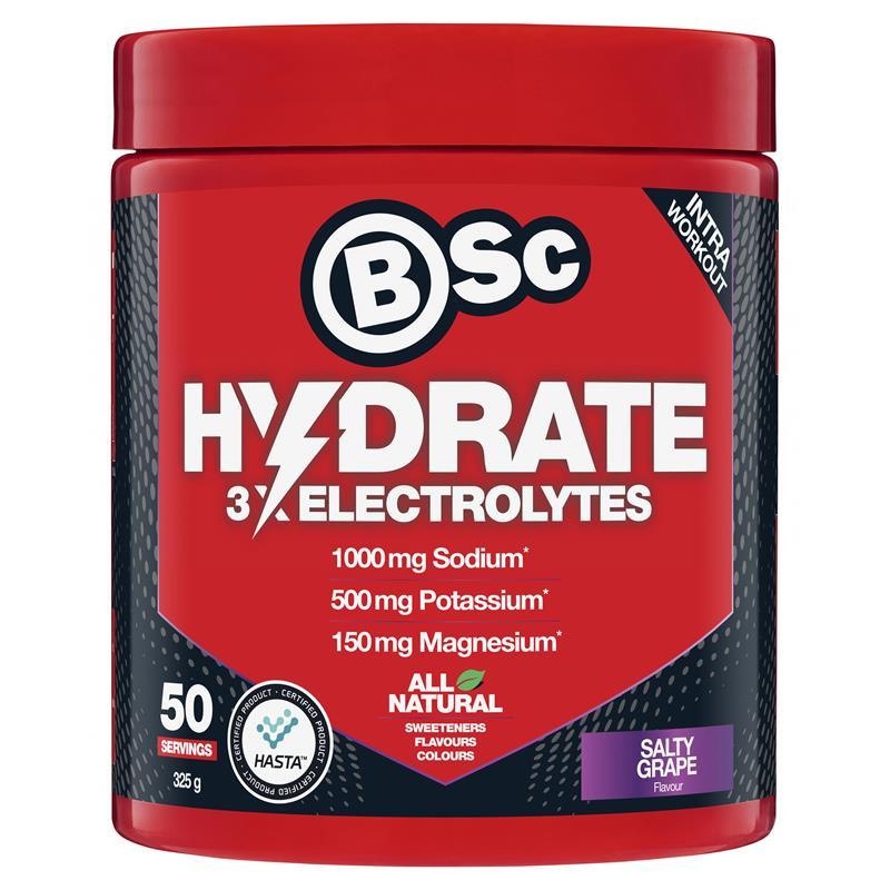 BSc Hydrate Salty Grape 325g