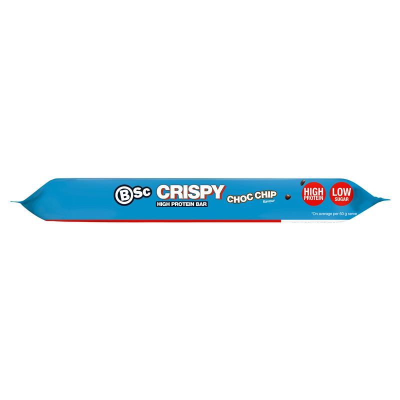 BSc Crispy Protein Bar Choc Chip 60g