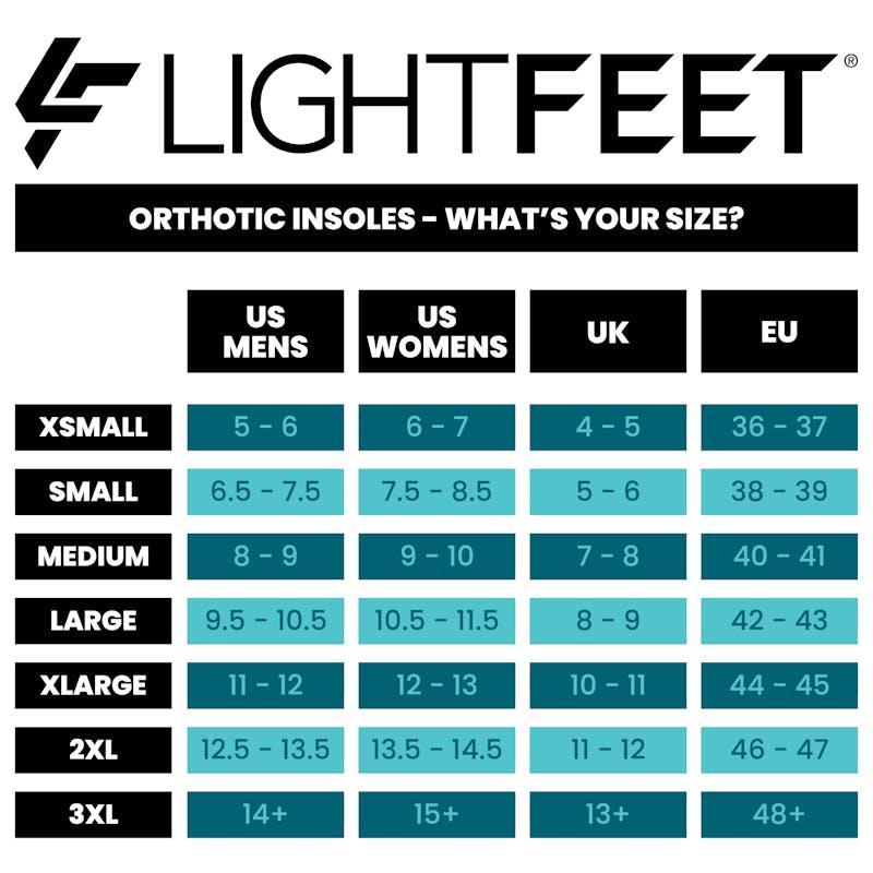 Lightfeet Active Support Insole Large
