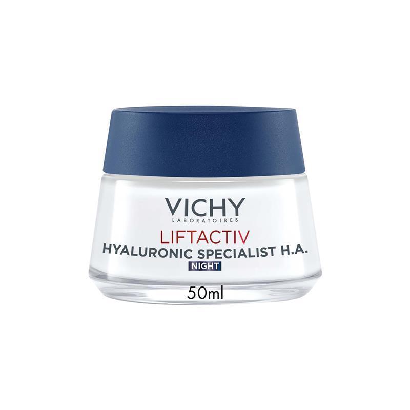 Vichy Liftactiv Hyaluronic Specialist H.A. Anti-Wrinkle Night Moisturiser 50ml