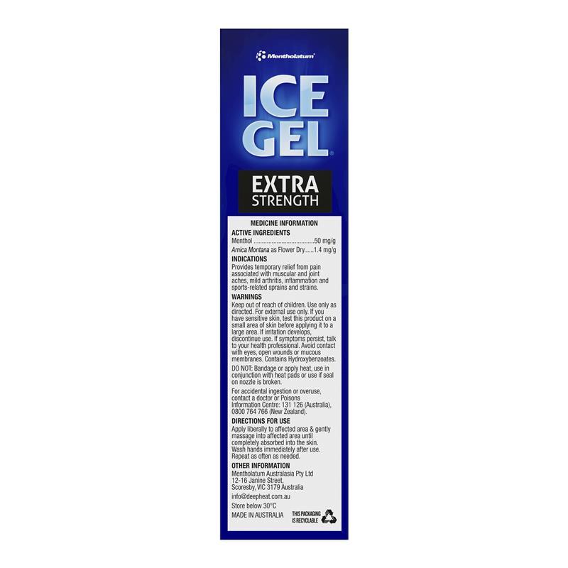 ICE Gel Extra Strength 100g