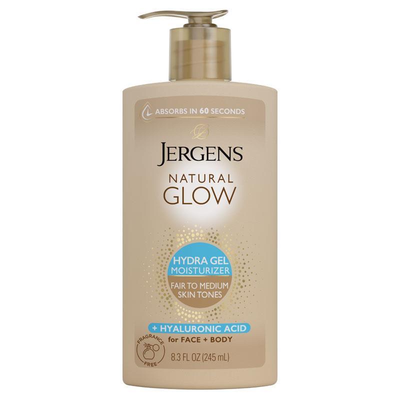 Jergens Natural Glow Hydra Gel Fair to Medium 245ml