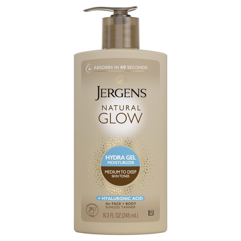 Jergens Natural Glow Hydra Gel Medium to Dark 245ml
