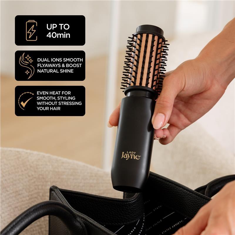 Lady Jayne Rechargeable Volumising Wave Brush
