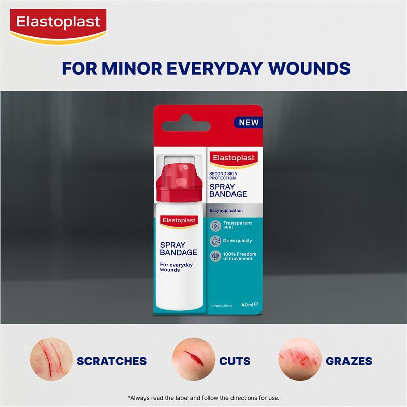 Elastoplast Second Skin Spray Bandage 40ml