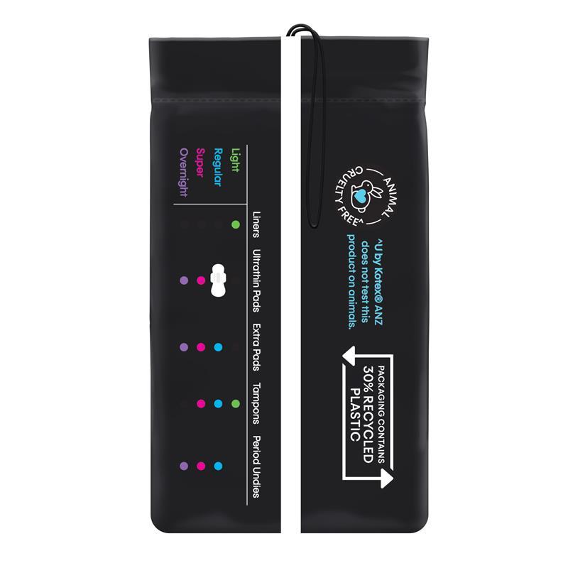 U by Kotex Teen Ultrathins Pads Regular with Wings 14 Pack