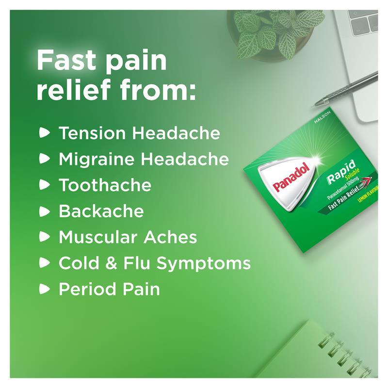 Panadol Rapid 16 Soluble Tablets